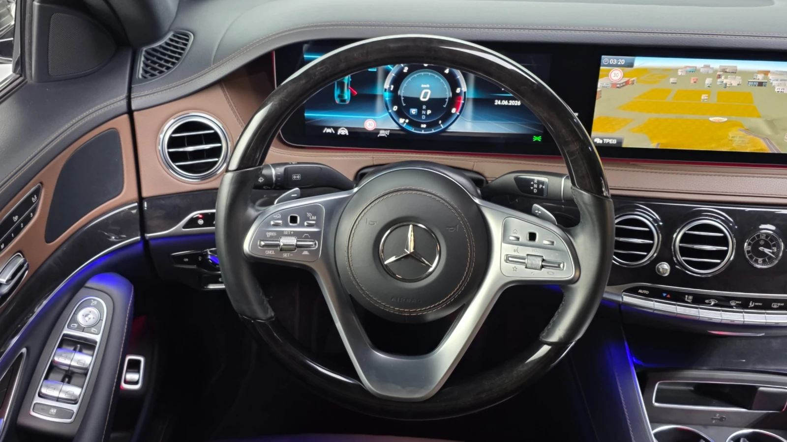 Mercedes-Benz S 350 * S350D* 4MATIC* HEADUP* , снимка 11 - Автомобили и джипове - 55065789