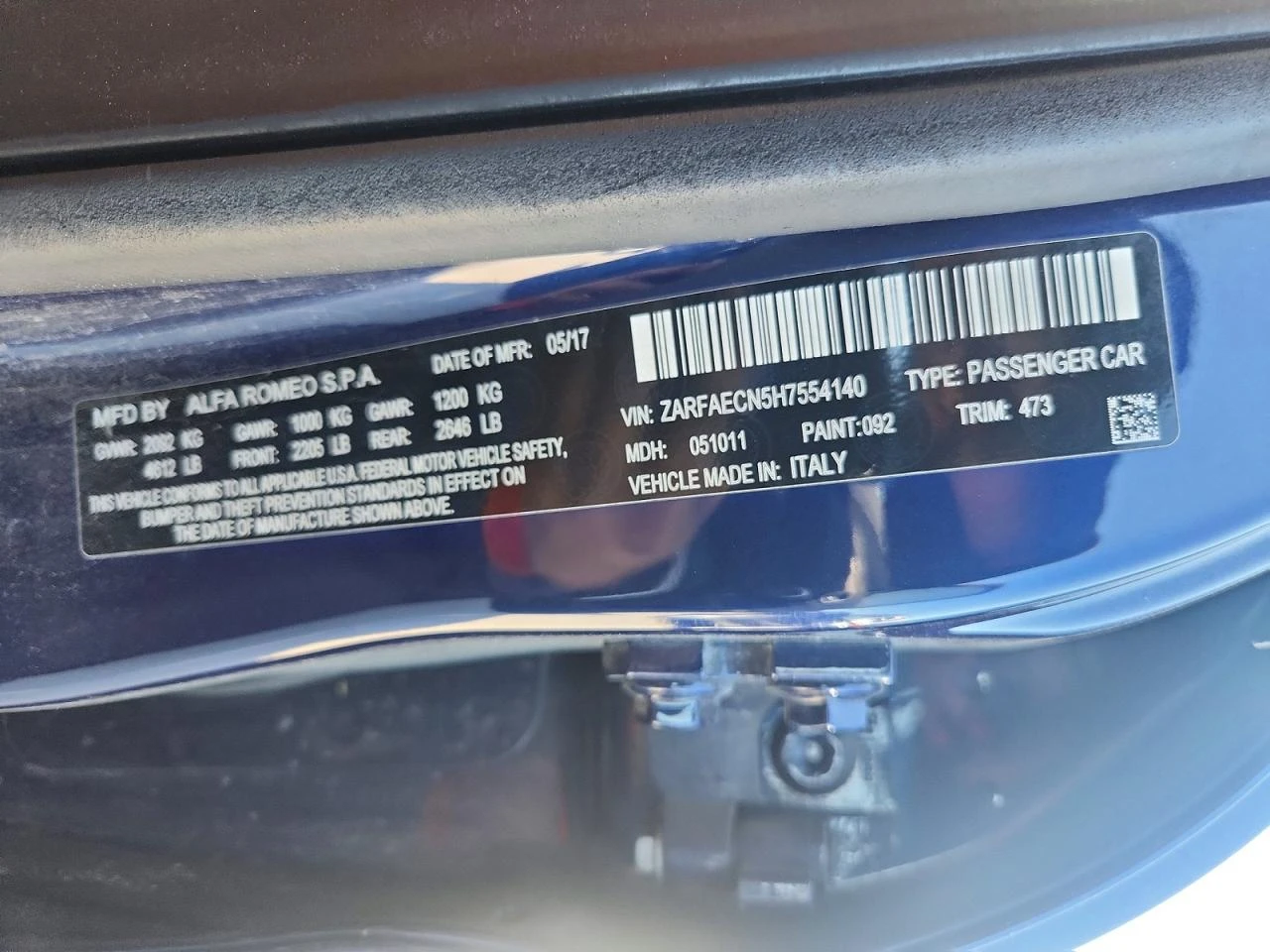 Alfa Romeo Giulia 2.0l Ti, снимка 12 - Автомобили и джипове - 55586535