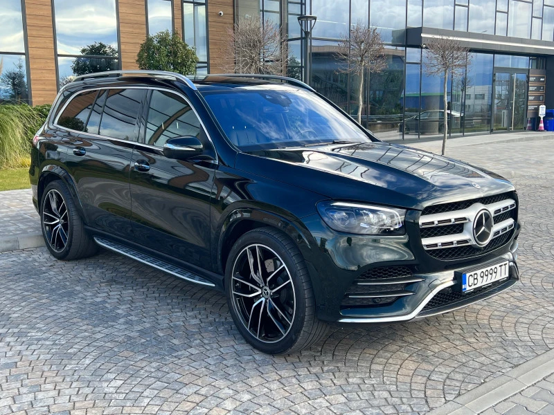 Mercedes-Benz GLS 400 d AMG Designo Burmester, снимка 7 - Автомобили и джипове - 42589082