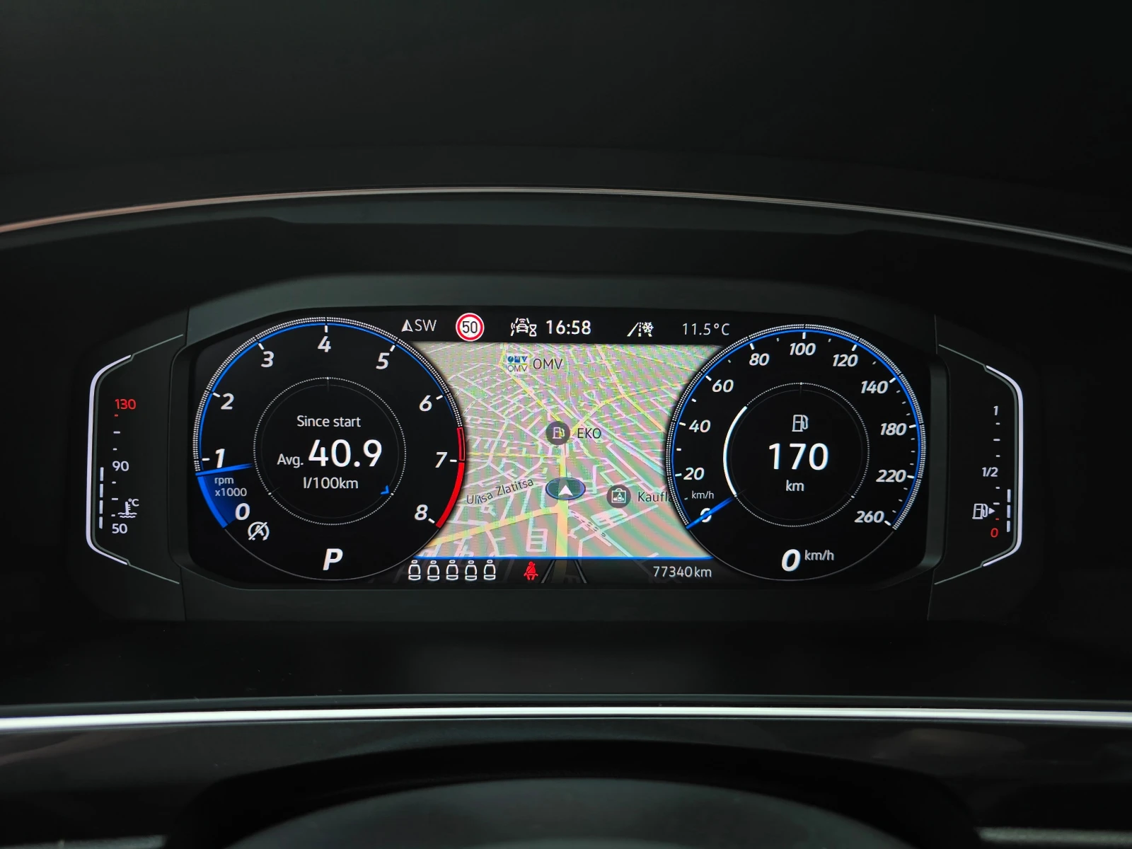 VW Tiguan 2.0 TSI/R-LINE/ALLSPACE/7 места, снимка 12 - Автомобили и джипове - 53736283