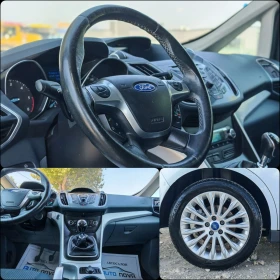 Ford C-max 1.6 116 К.С. ДИЗЕЛ! ПАНОРАМНА! 163 000 КМ! , снимка 14