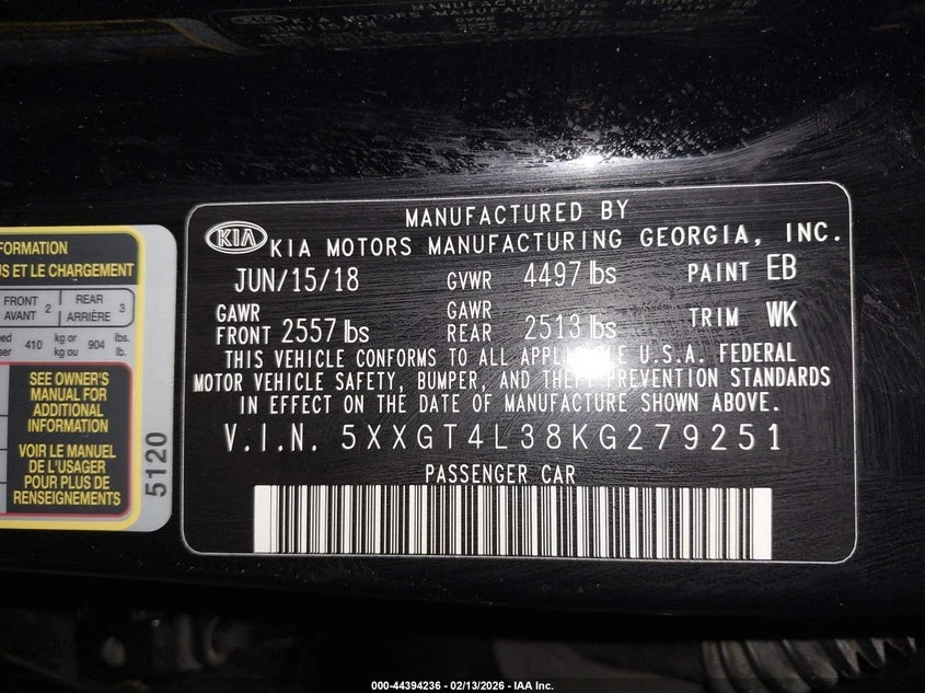 Kia Optima 2.4L I-4 DI, DOHC, VVT, 185HP Front Wheel Drive | Mobile.bg � ����������� 9