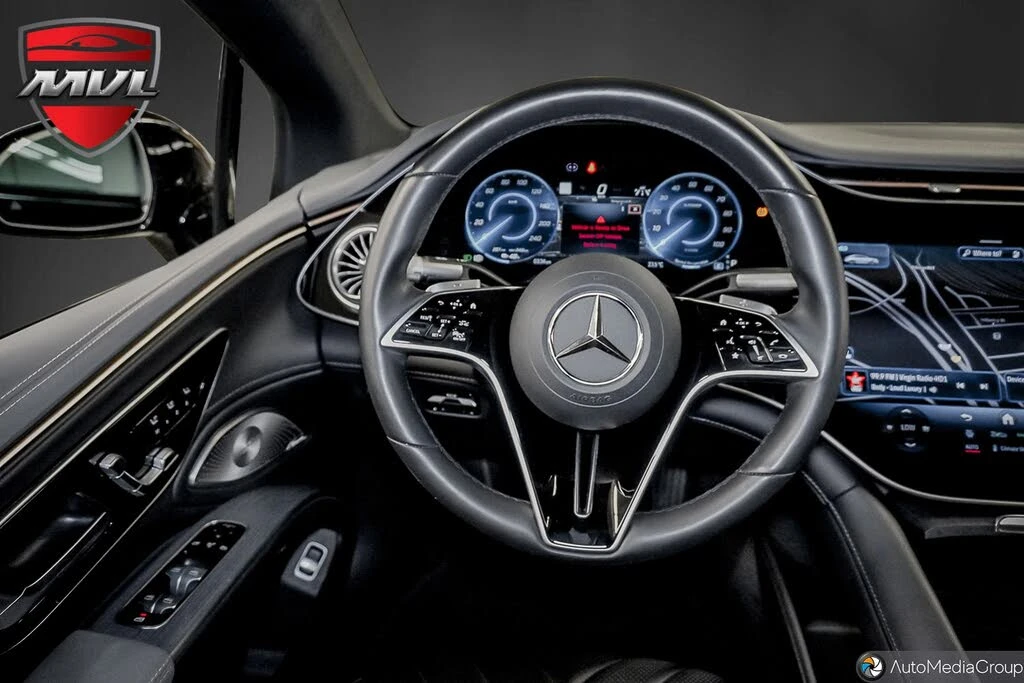 Mercedes-Benz EQS 580 4MATIC| DISTRONIC| BURMESTER| ОБДУХ| ПАНО| 360, снимка 13 - Автомобили и джипове - 54961230