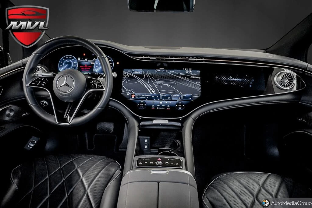 Mercedes-Benz EQS 580 4MATIC| DISTRONIC| BURMESTER| ОБДУХ| ПАНО| 360, снимка 12 - Автомобили и джипове - 54961230
