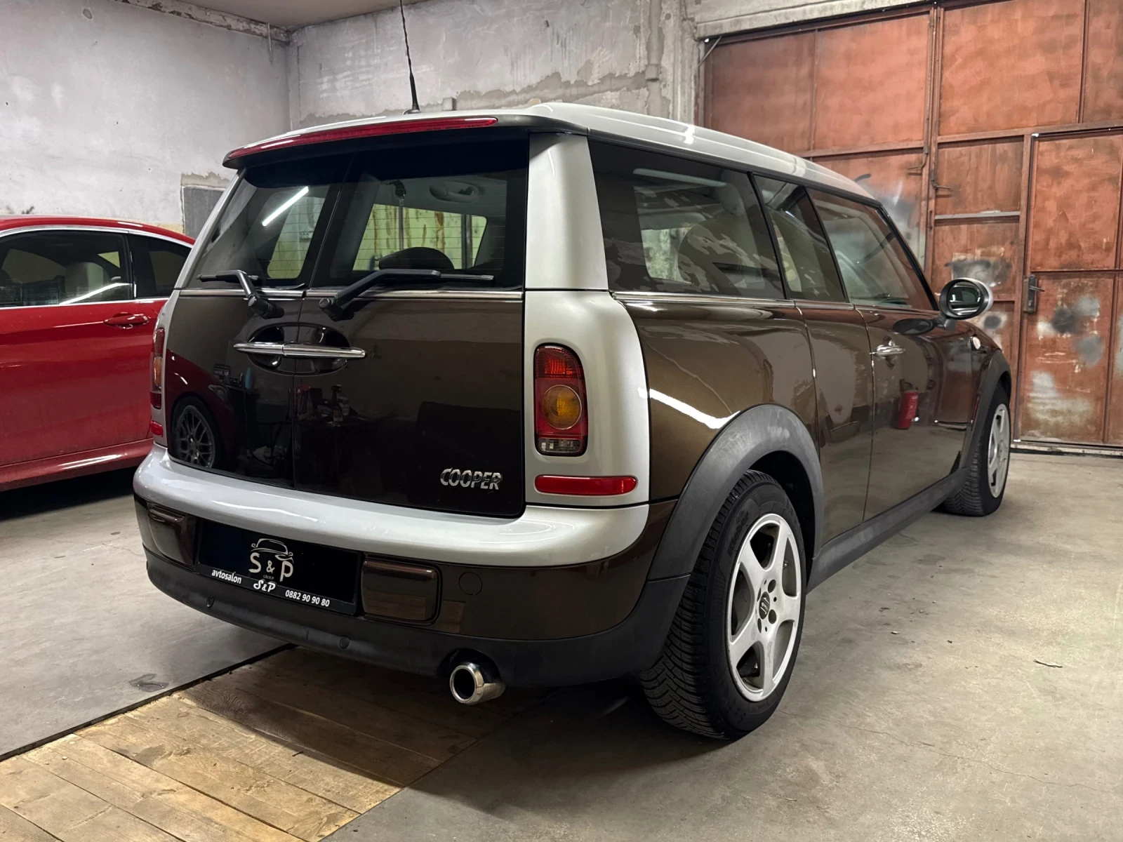 Mini Clubman 1.6i | Парктроник | двойна панорама | , снимка 6 - Автомобили и джипове - 55302750