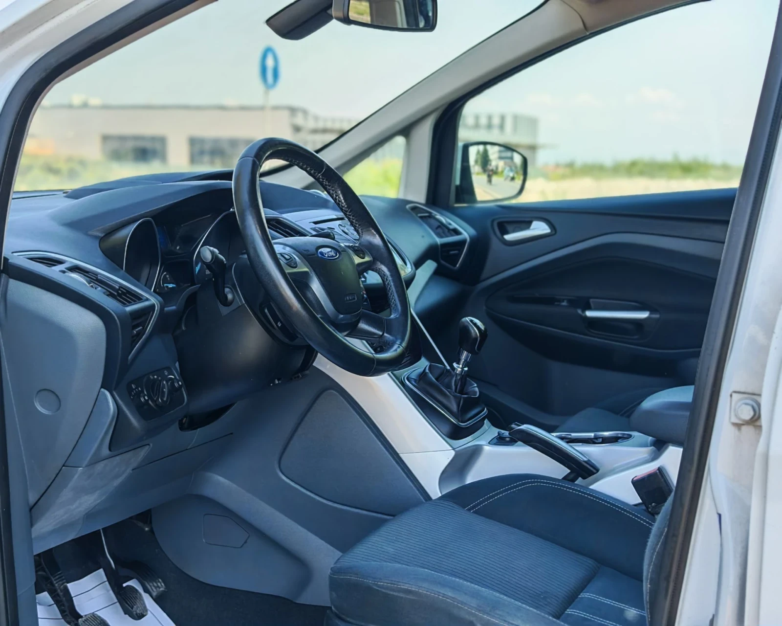 Ford C-max 1.6 116 К.С. ДИЗЕЛ! ПАНОРАМНА! 163 000 КМ! , снимка 8 - Автомобили и джипове - 55576085