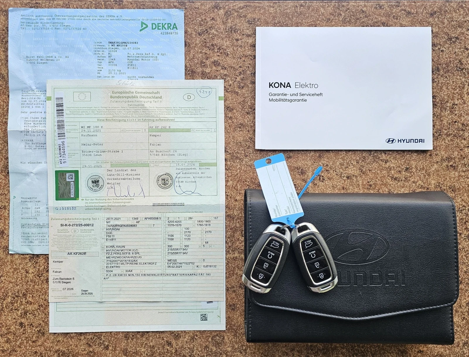 Hyundai Kona 64kWh Facelift 100%SOH Гаранция Термопомпа Keyless, снимка 16 - Автомобили и джипове - 55194357