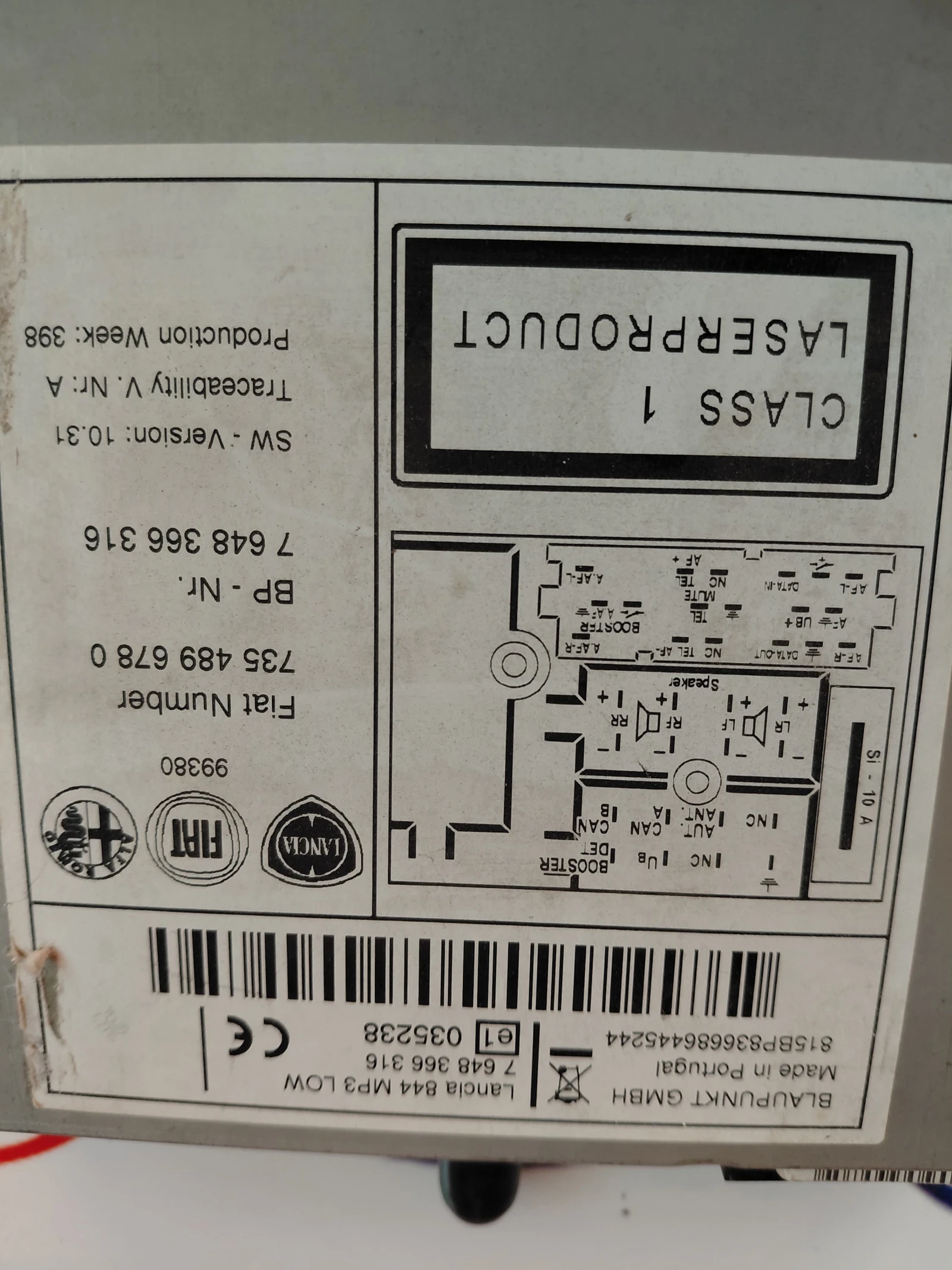 7648366316  �����/CD/DVD �� LANCIA DELTA III 7354896780 | Mobile.bg � ����������� 3