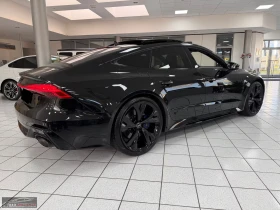 Audi Rs7 KERAMIK/600HP/MATRIX/360/HUD/PANO/SOFT/ALCNTR/393z, снимка 5