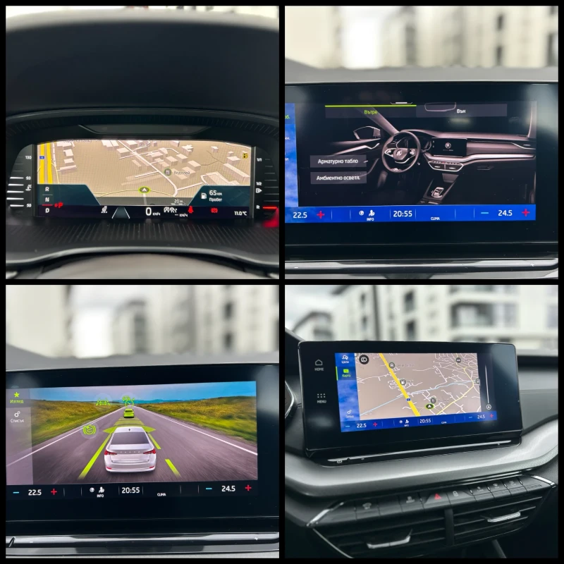 Skoda Octavia 2.0TDI* FULL LED* DISTRONIC* КАТО НОВА, снимка 15 - Автомобили и джипове - 52551703