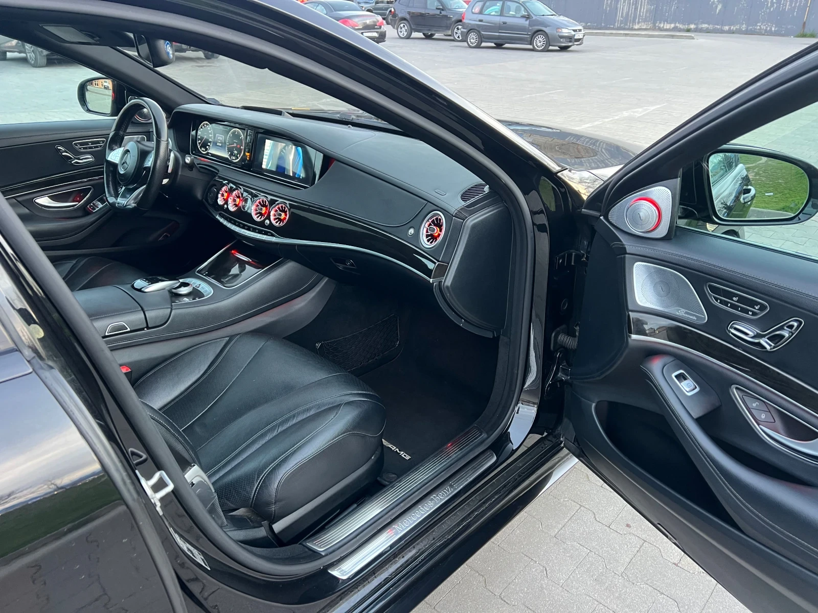 Mercedes-Benz S 350 6.3 Face/AMG/4Matic/BlackEdition/HeadUp/Лизинг, снимка 15 - Автомобили и джипове - 54161010