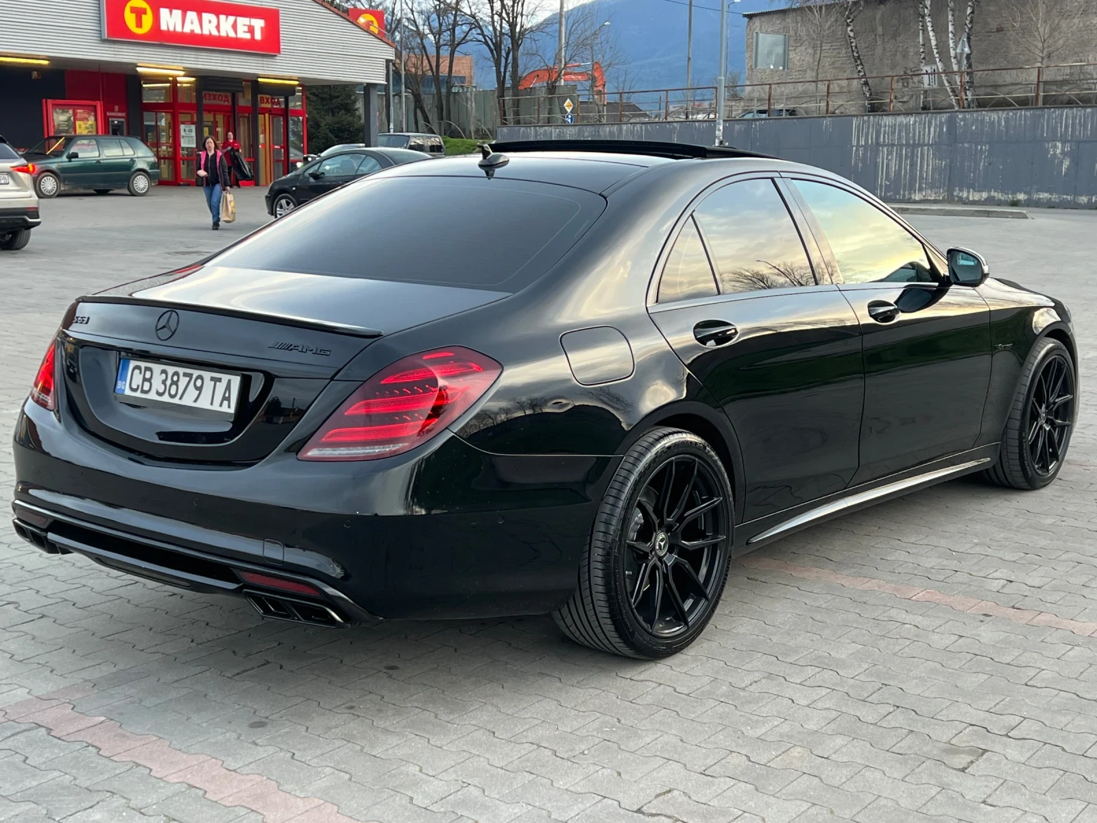 Mercedes-Benz S 350 6.3 Face/AMG/4Matic/BlackEdition/HeadUp/Лизинг, снимка 8 - Автомобили и джипове - 54161010