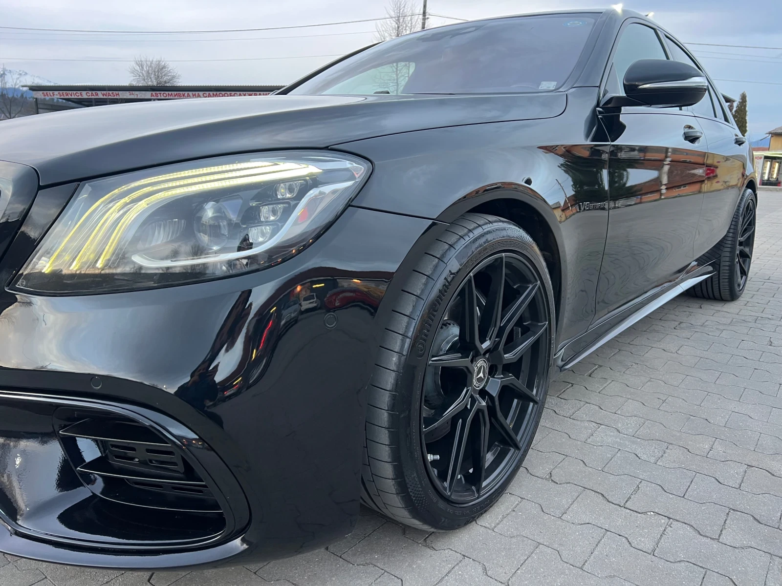 Mercedes-Benz S 350 6.3 Face/AMG/4Matic/BlackEdition/HeadUp/Лизинг, снимка 13 - Автомобили и джипове - 54161010