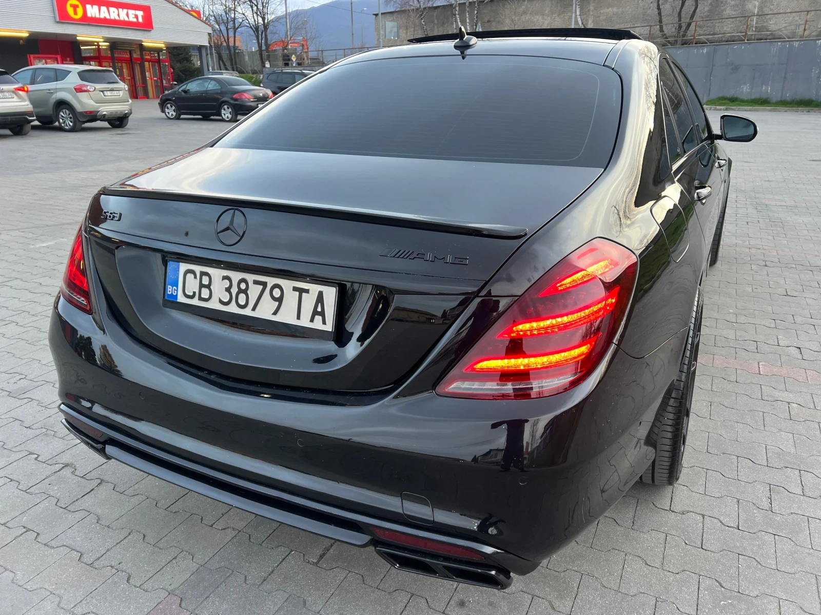 Mercedes-Benz S 350 6.3 Face/AMG/4Matic/BlackEdition/HeadUp/Лизинг, снимка 12 - Автомобили и джипове - 54161010