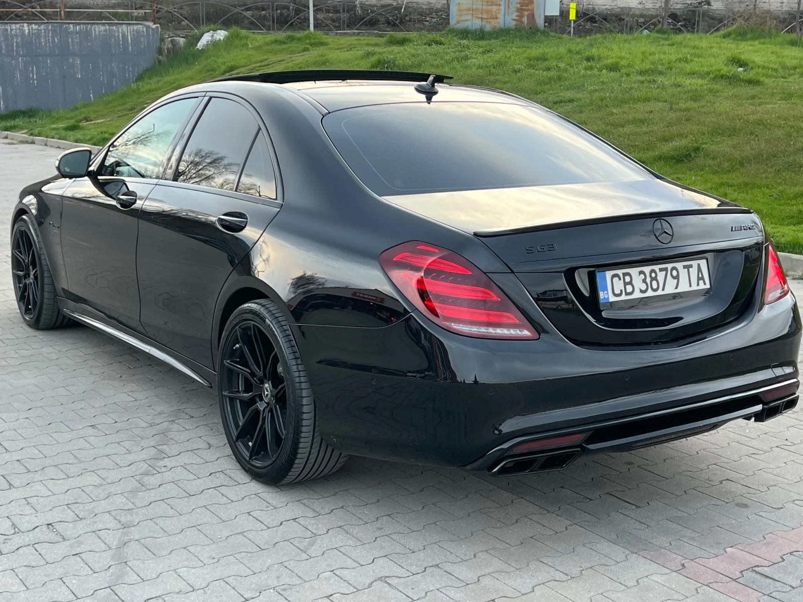 Mercedes-Benz S 350 6.3 Face/AMG/4Matic/BlackEdition/HeadUp/Лизинг, снимка 7 - Автомобили и джипове - 54161010