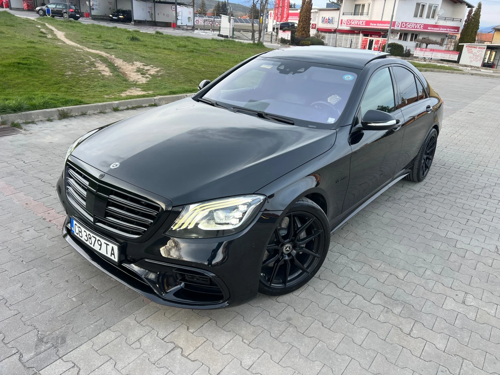 Mercedes-Benz S 350 6.3 Face/AMG/4Matic/BlackEdition/HeadUp/Лизинг, снимка 9 - Автомобили и джипове - 54161010