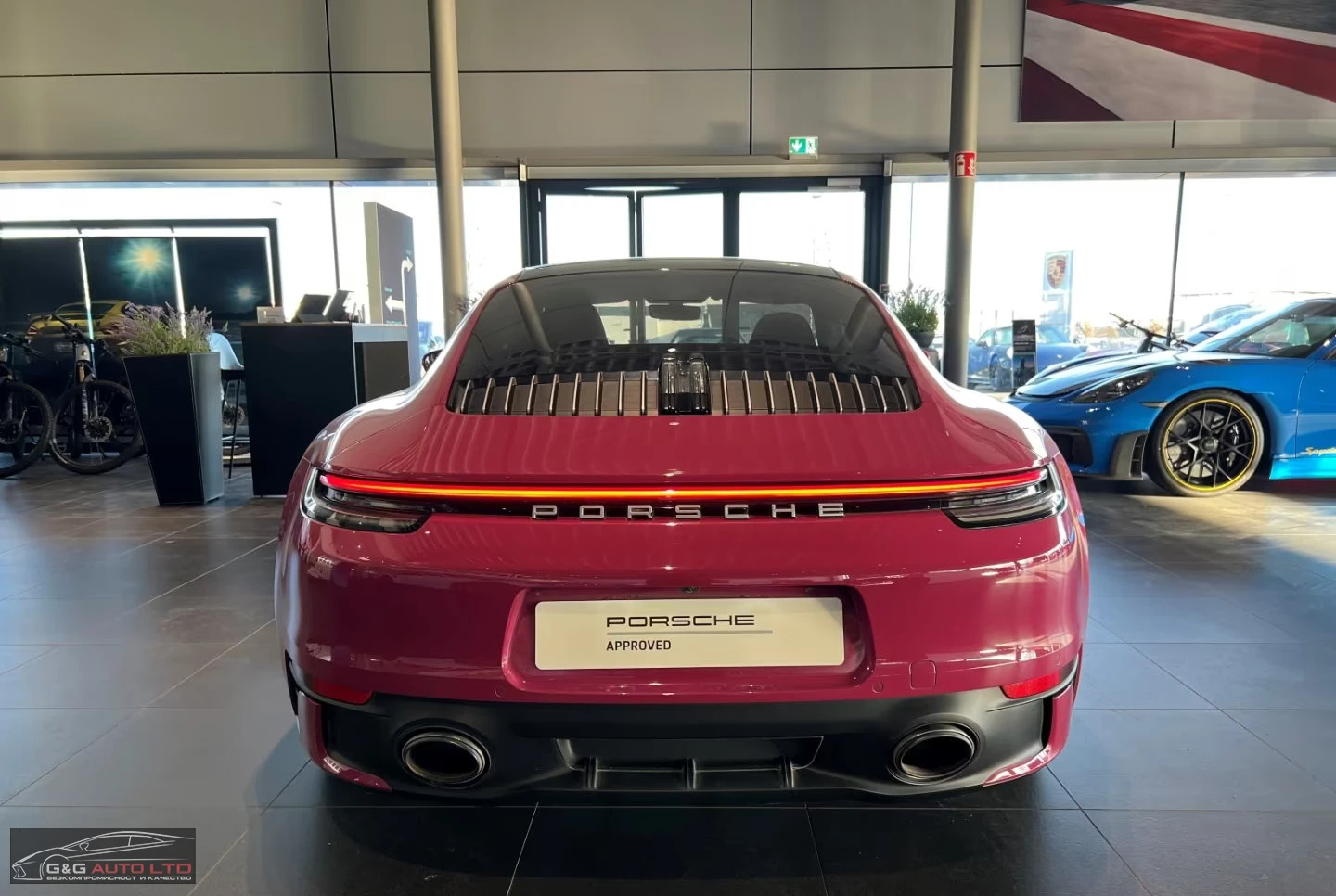 Porsche 911 992/CARRERA/4S/450HP/PDK/CHRONO/MATRIX/PANO/424z, снимка 9 - Автомобили и джипове - 54604928