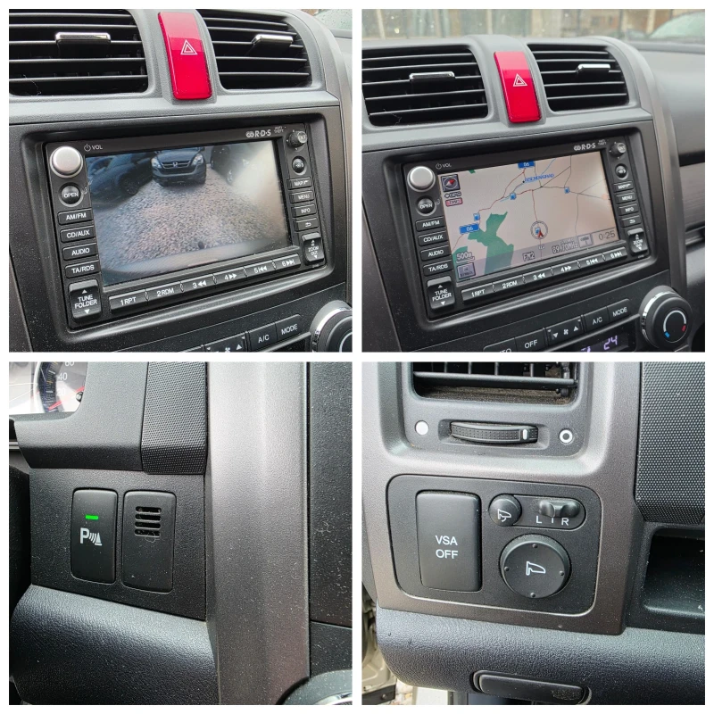 Honda Cr-v С-История Навигация Камера Панорама Кожа, снимка 13 - Автомобили и джипове - 53068278