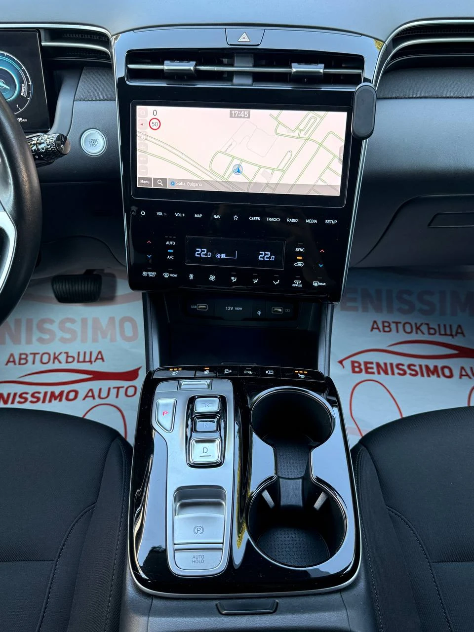 Hyundai Tucson 1.6T-GDI HYBRID* СЕРВИЗНА ИСТОРИЯ* 99000км* , снимка 12 - Автомобили и джипове - 55499620