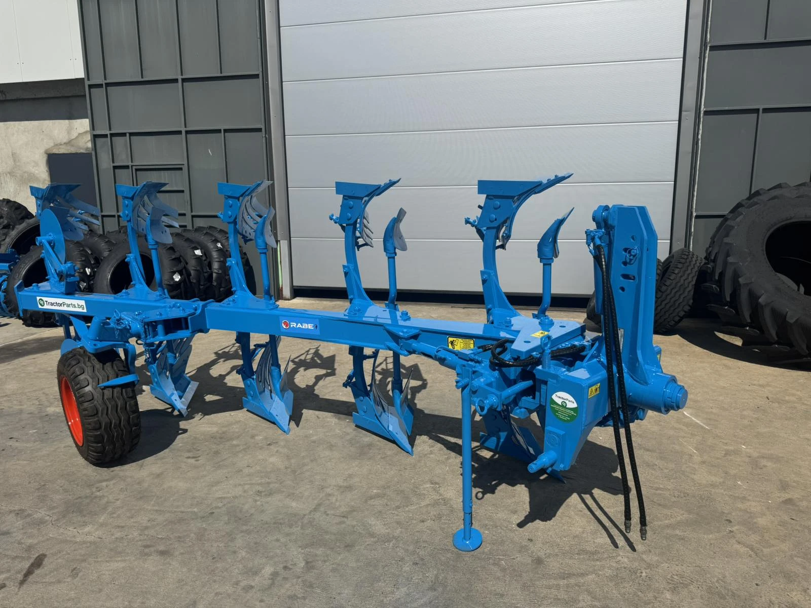 Плуг Lemken Rabe Albatros 140 - 5 тела - лизинг - изображение 4