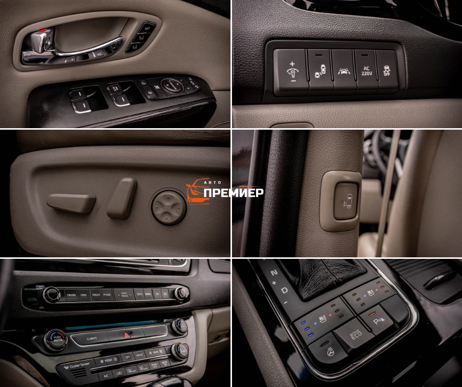 Kia Carnival 2.2CRDI-9-МЕСТЕН-ПЕРФЕКТНА-6М.ГАР.РЕАЛНИ КМ., снимка 15 - Автомобили и джипове - 54216237