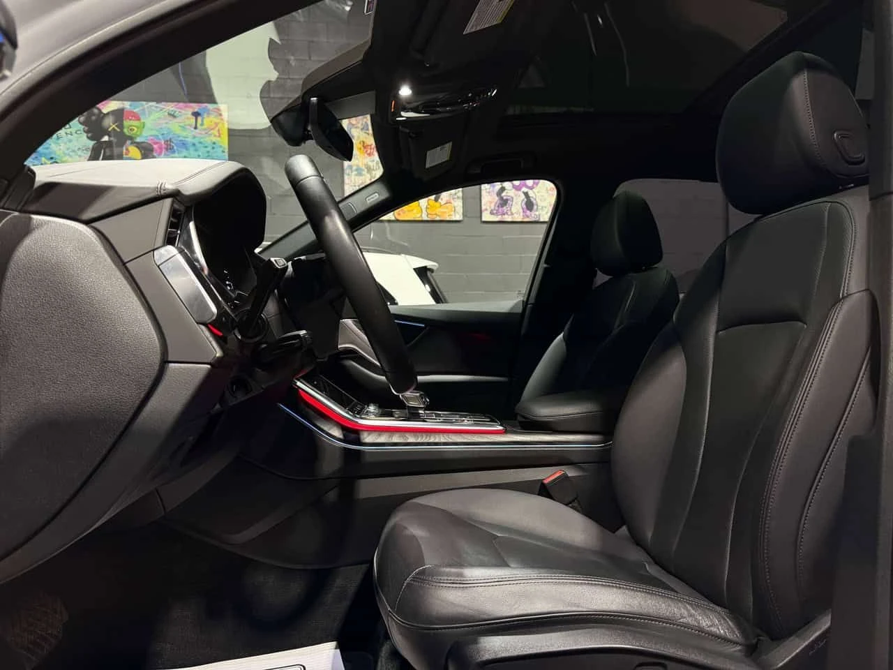 Audi Q7 * TECHNIK BLACK OPTICS * HUD * ОБДУХВАНЕ * B&O * , снимка 12 - Автомобили и джипове - 55498626