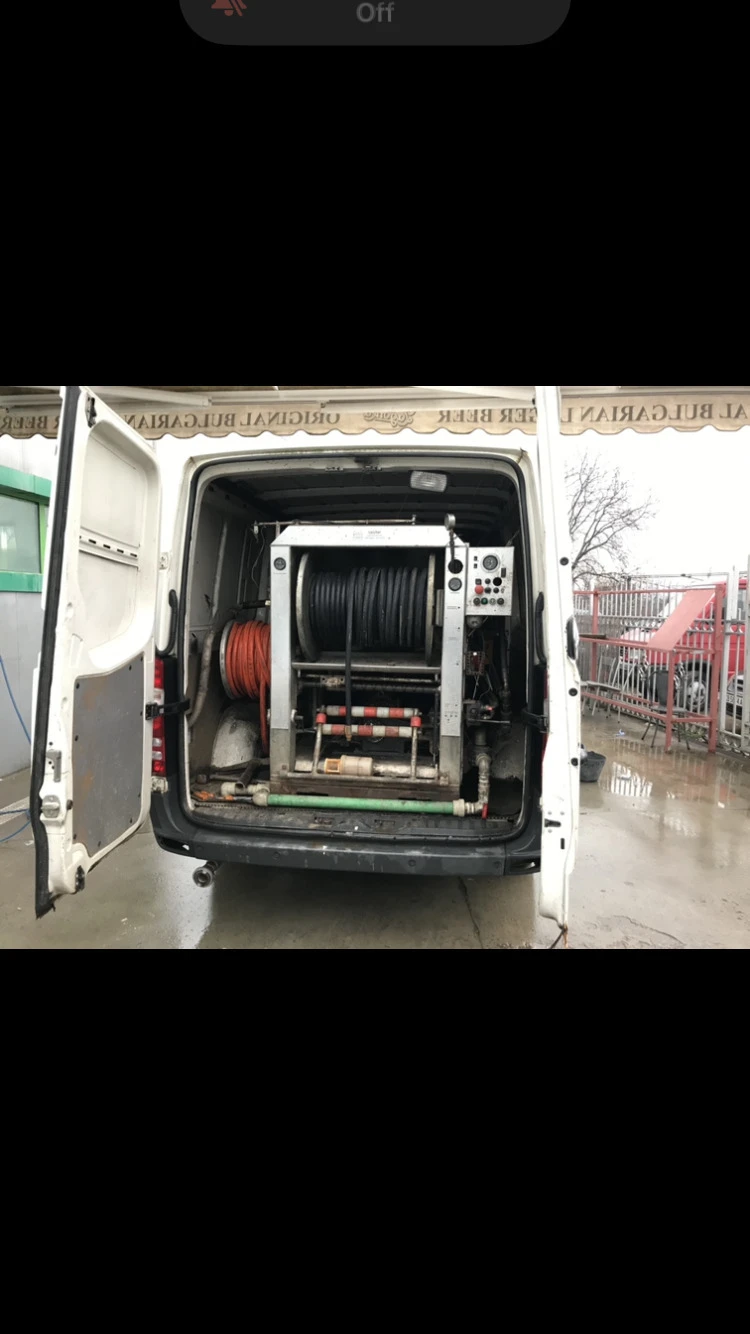 Mercedes-Benz Sprinter 209 За канали, снимка 4 - Бусове и автобуси - 47540998