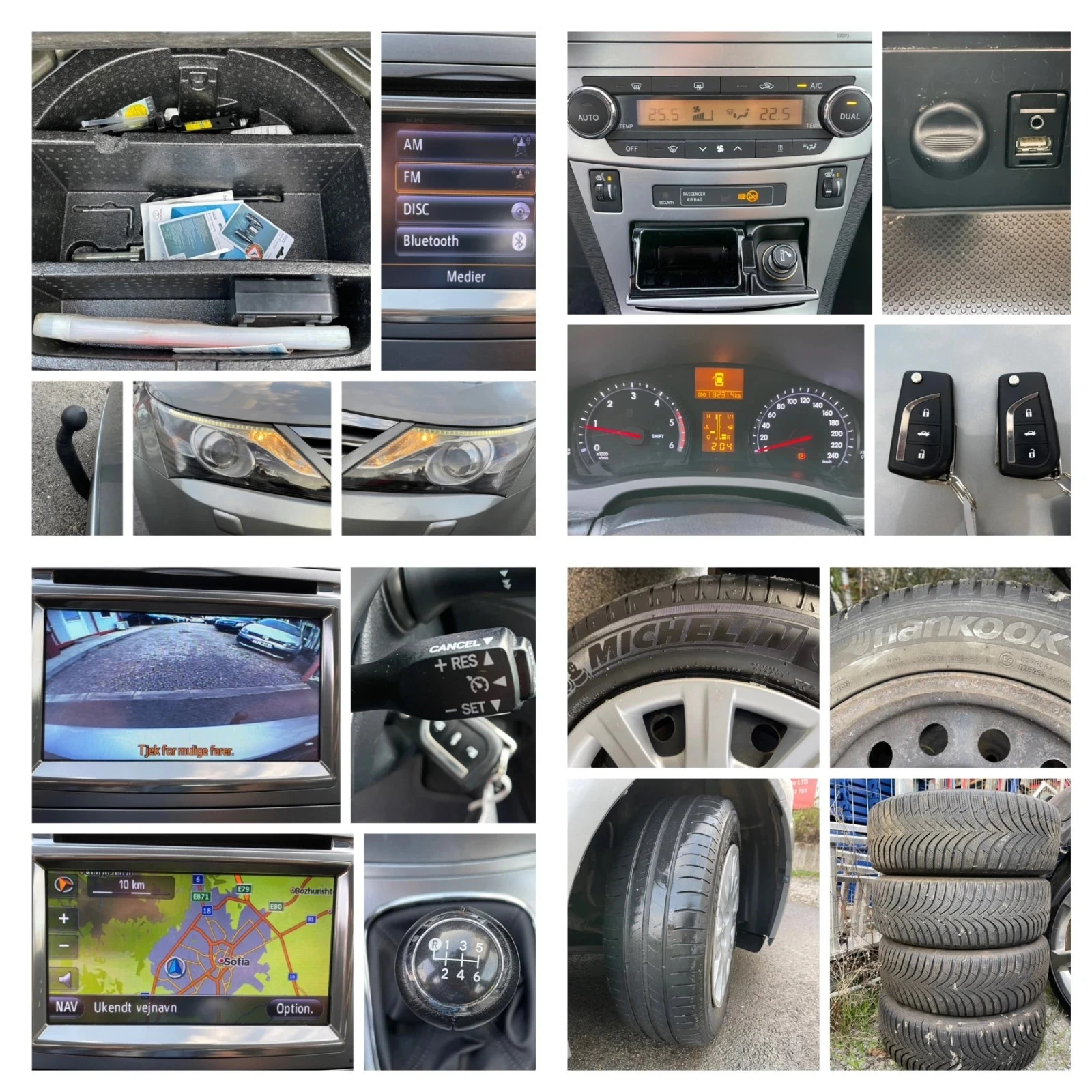 Toyota Avensis 2.0D4d ФЕЙС; ПЕЧКА;НАВИ;ПОДГЕВ;КАМЕРА - изображение 10