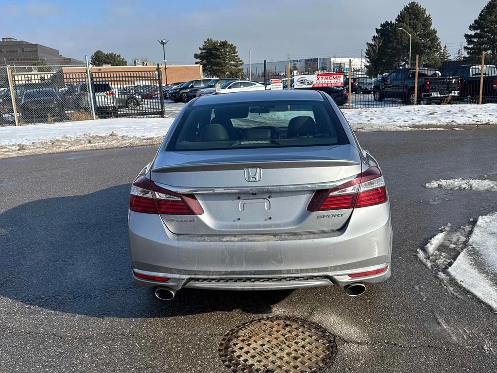 Honda Accord * 4dr I4 CVT Sport w/Honda Sensing * CARFAX * БЕЗ  - изображение 4