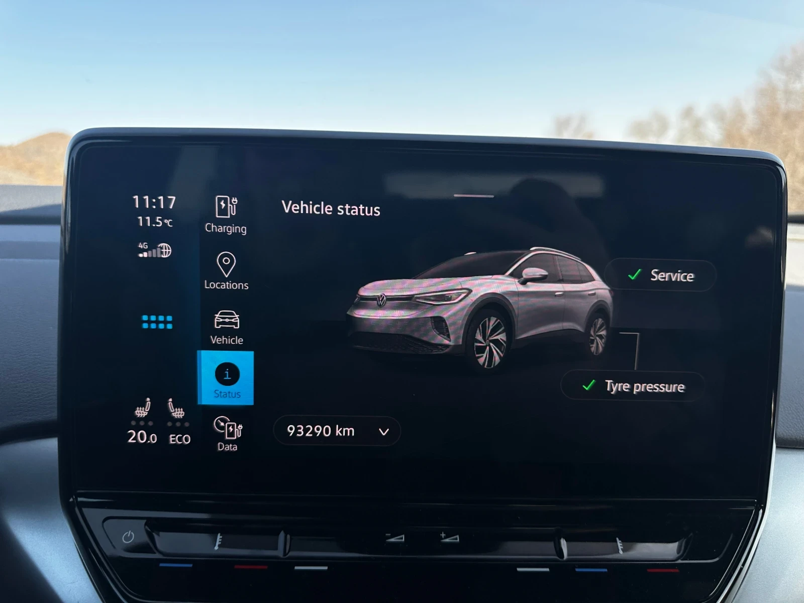 VW ID.4 1st Ed PRO Perf 204 к.с.   77 kWh   Батерия 94, 5%, снимка 8 - Автомобили и джипове - 53842980