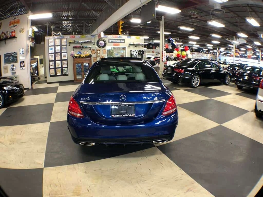 Mercedes-Benz C 300 * AMG PKG 4MATIC LEATHER PAN/ROOF NAVI CAMERA * CA, снимка 7 - Автомобили и джипове - 54139373