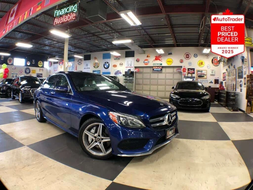 Mercedes-Benz C 300 * AMG PKG 4MATIC LEATHER PAN/ROOF NAVI CAMERA * CA, снимка 3 - Автомобили и джипове - 54139373
