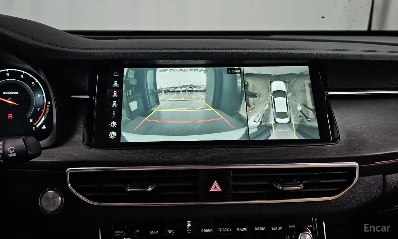 Kia K7 2.5 NOBLESSE* FULL* 360 КАМЕРИ* ДИСТРОНИК* КРАЙНА , снимка 10 - Автомобили и джипове - 56433489
