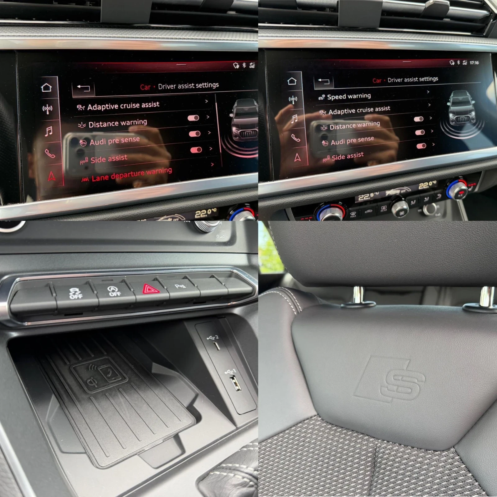 Audi Q3 35TFSI S-line + Швейцария+ , снимка 15 - Автомобили и джипове - 54812184