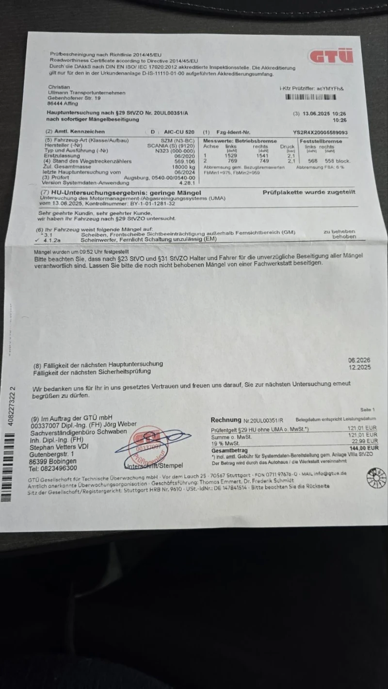 Scania R 500 Хидравл.помпа /евро6/ въз.окачване предно задно, снимка 15 - Камиони - 53359945