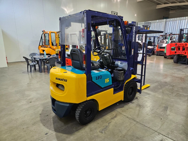 Мотокар Komatsu  1.5 тона / ПРИТИСКВАЩ КАПАК / ПАРНО, снимка 5 - Индустриална техника - 41800869