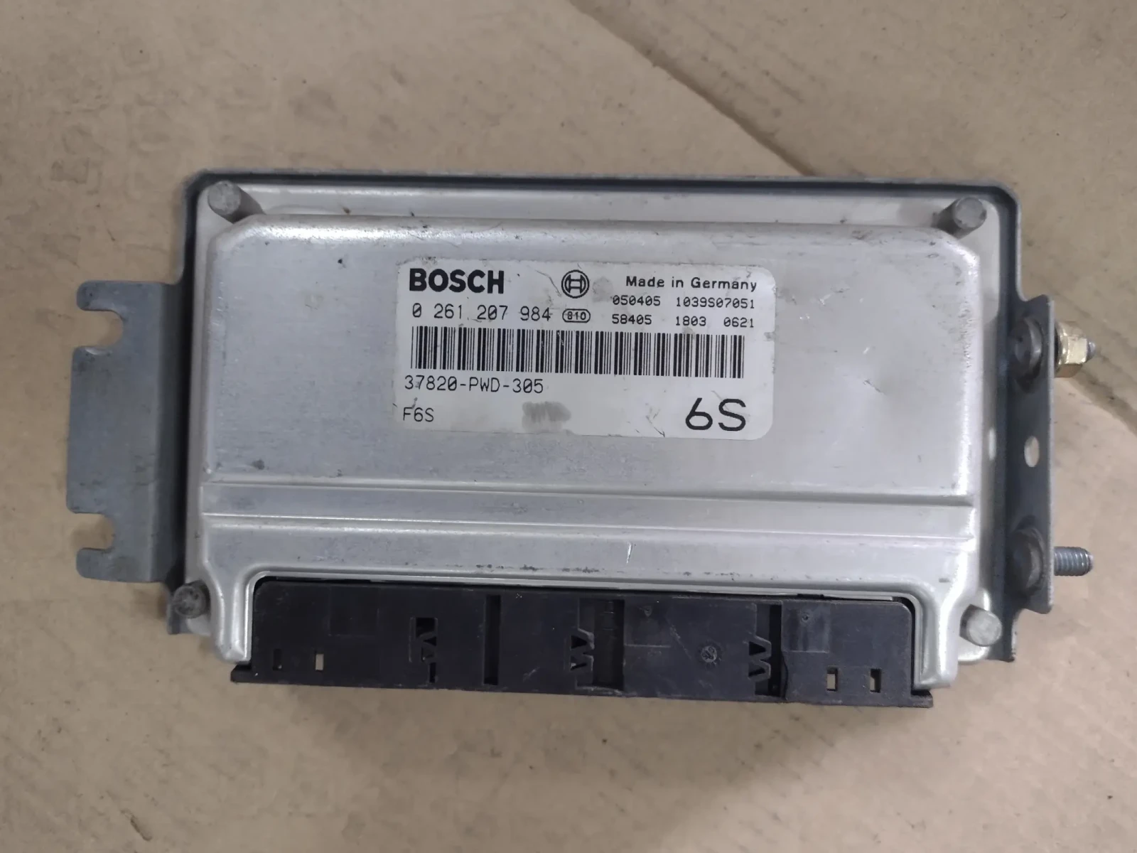 37820-PWD-305 компютър двигател HONDA JAZZ 1.2  Bosch 0 261 207 984 | Mobile.bg — изображение 1