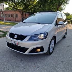 Seat Alhambra 2.0TDi 140k.4X4 7-МЕСТА/ЕЛ.ВРАТИ/КОЖА/ПАНОРА/ПЕЧКА, снимка 3
