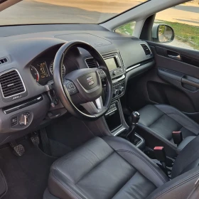 Seat Alhambra 2.0TDi 140k.4X4 7-МЕСТА/ЕЛ.ВРАТИ/КОЖА/ПАНОРА/ПЕЧКА, снимка 9