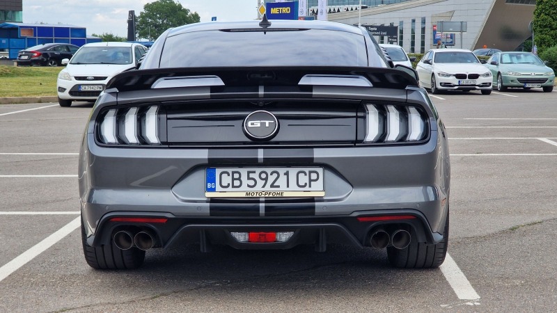 Ford Mustang 5.0 GT, Carbon, Много екстри! 9000км, снимка 3 - Автомобили и джипове - 46468088