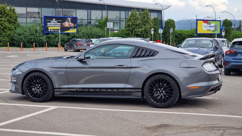 Ford Mustang 5.0 GT, Carbon, Много екстри! 9000км, снимка 4 - Автомобили и джипове - 46372105