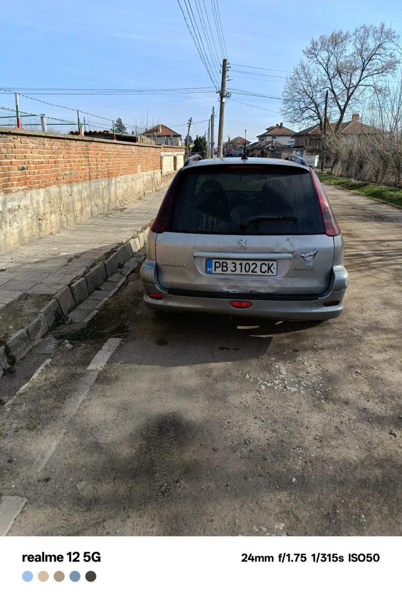 Peugeot 206, снимка 3 - Автомобили и джипове - 49246004