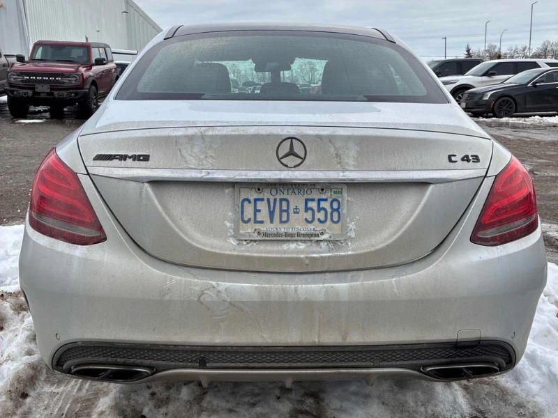 Mercedes-Benz C 43 AMG * 43 * CARFAX * БЕЗ ПЪРВОНАЧАЛНА ВНОСКА, снимка 4 - Автомобили и джипове - 52851397