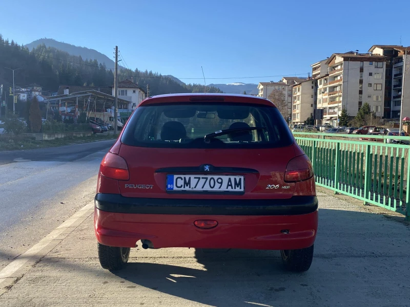 Peugeot 206, снимка 4 - Автомобили и джипове - 53039392