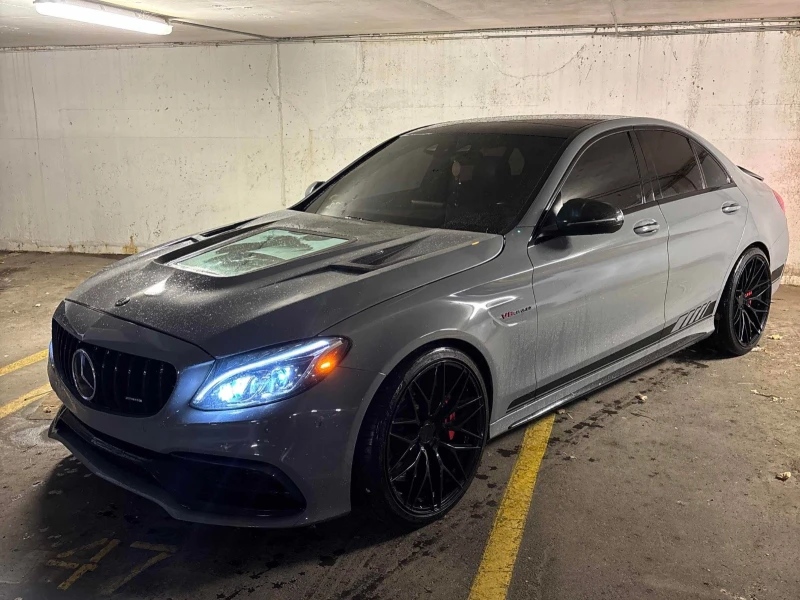 Mercedes-Benz C 63 AMG S CARFAX АВТО КРЕДИТ  - 57250 лв. / 29271.46 € - 50220162 1