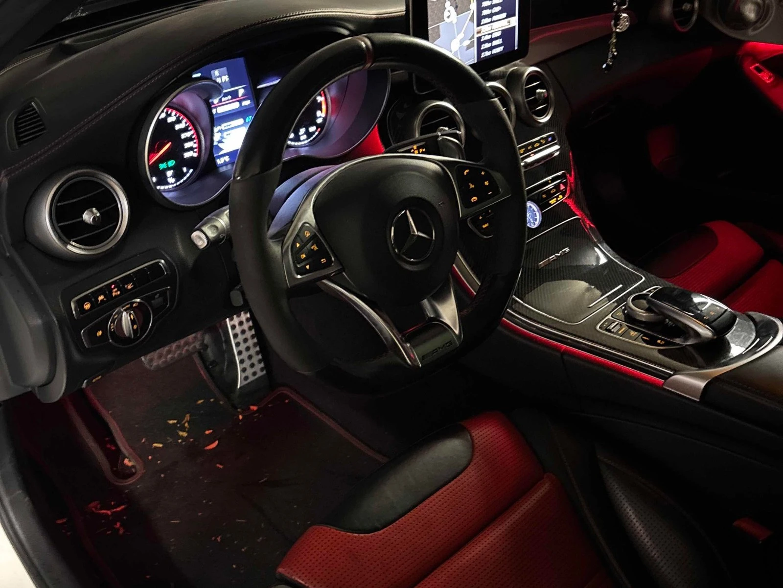 Mercedes-Benz C 63 AMG S CARFAX    | Mobile.bg   6