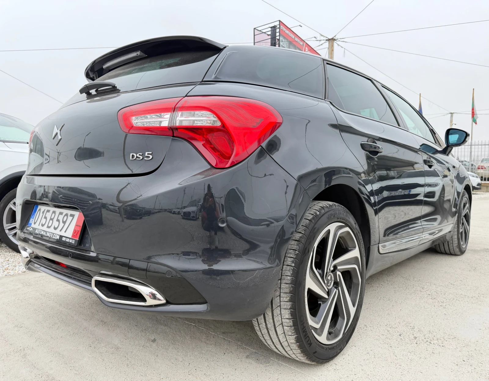 Citroen DS5 2.0hdi, 180k.c, панорама, кожа, автомат, фейс - изображение 4