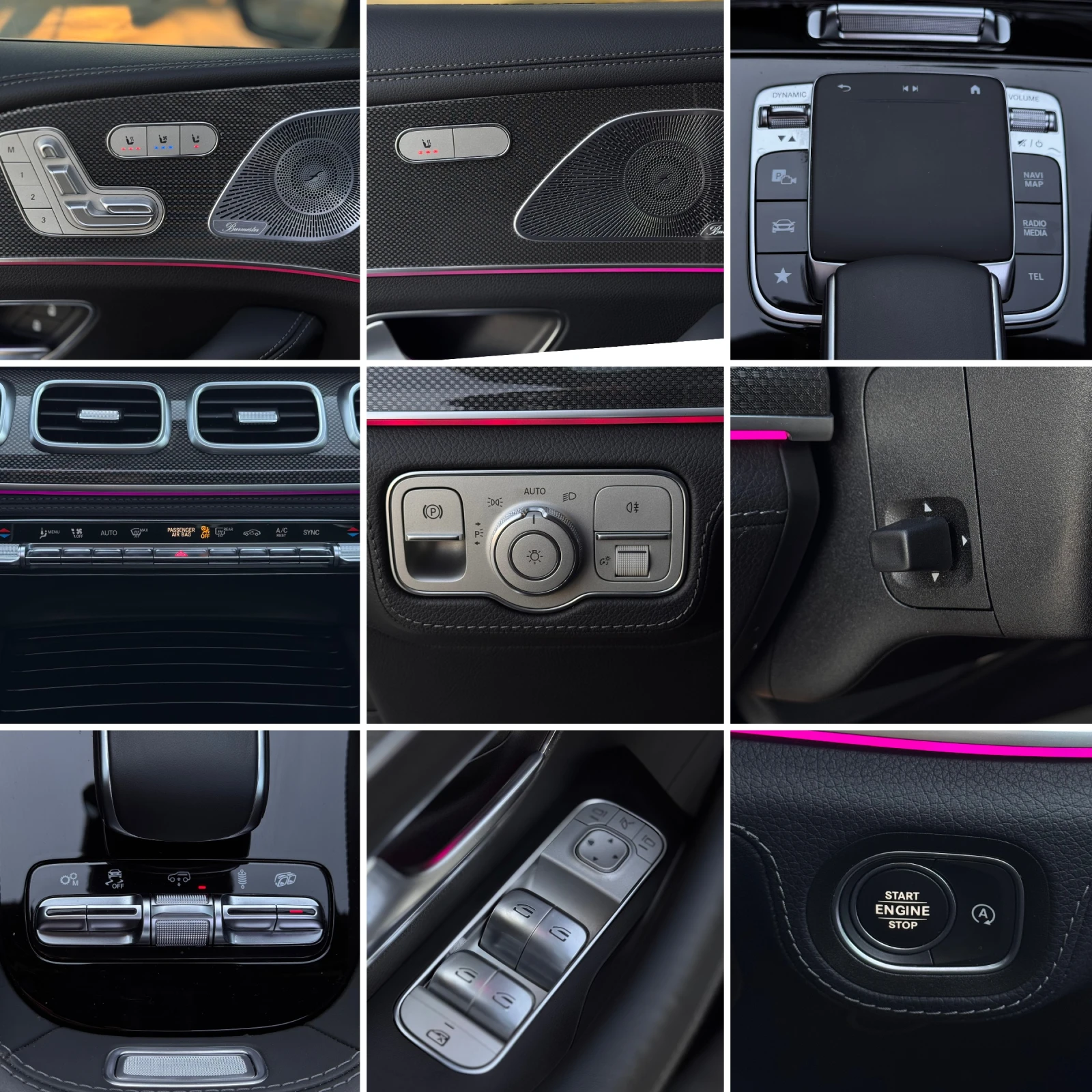 Mercedes-Benz GLE Coupe 53 4MATIC-Panorama-Burmester-Cam360-Keyless-, снимка 12 - Автомобили и джипове - 55695921
