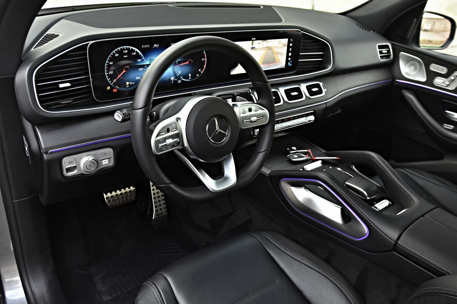 Mercedes-Benz GLE 400 D 4M  AMG Optik 360 DIGITALI LIGHT BURMESTER 6+ 1 , снимка 9 - Автомобили и джипове - 55774576