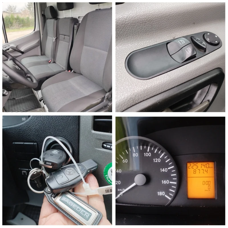 Mercedes-Benz 313 CDI фургон, климатик, снимка 12 - Бусове и автобуси - 48311408